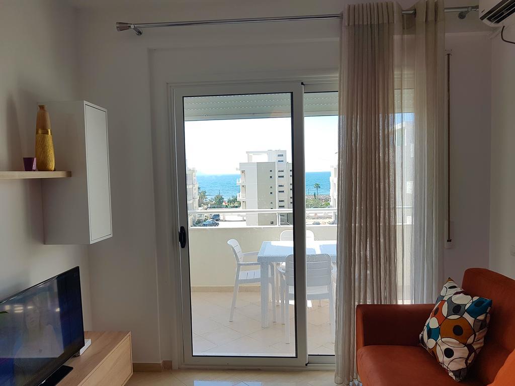 Flori Beach Apartment Radhimë Exterior foto